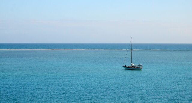 Distant Horizon Anchored in the Dry Tortugas National Park