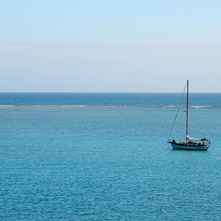 Distant Horizon Anchored in the Dry Tortugas National Park
