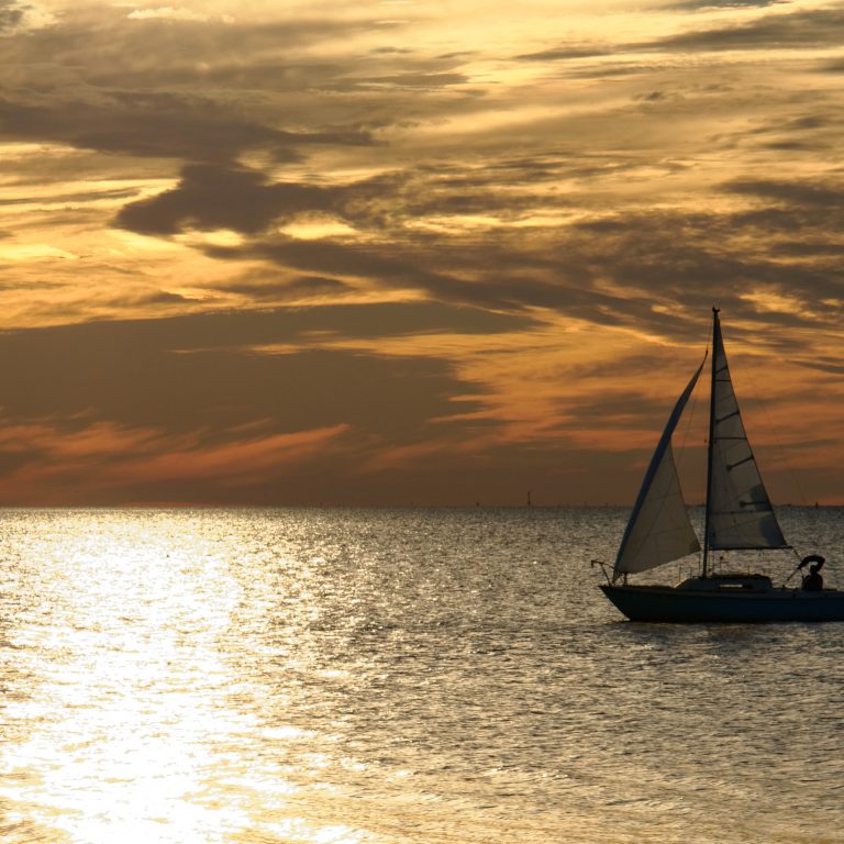 Florida Sunset Sailboat