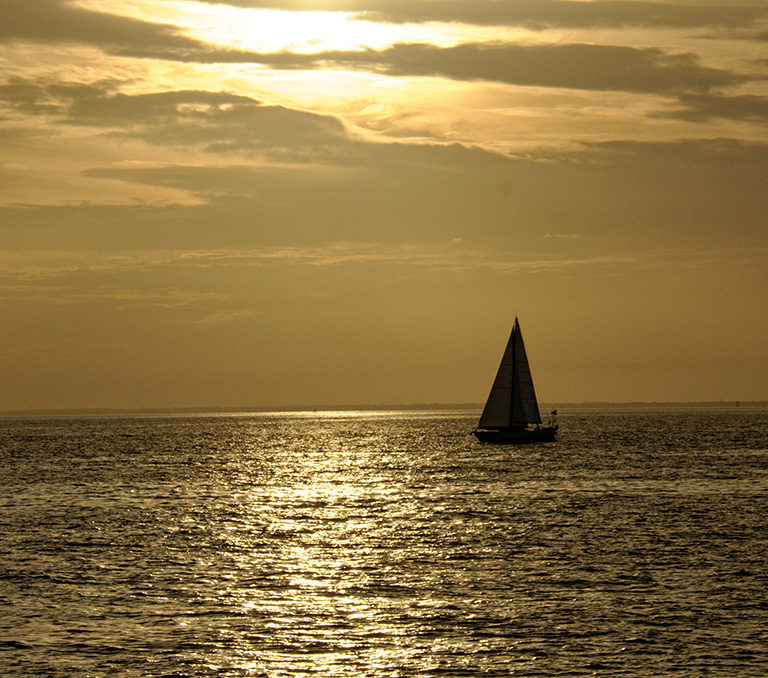 Chesapeake Sunset sailboat