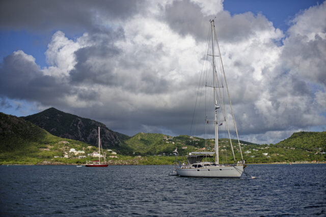 Entering Falmouth Harbour, Antigua