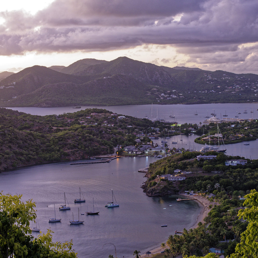 Antigua 2022 - Evening View of the Harbors