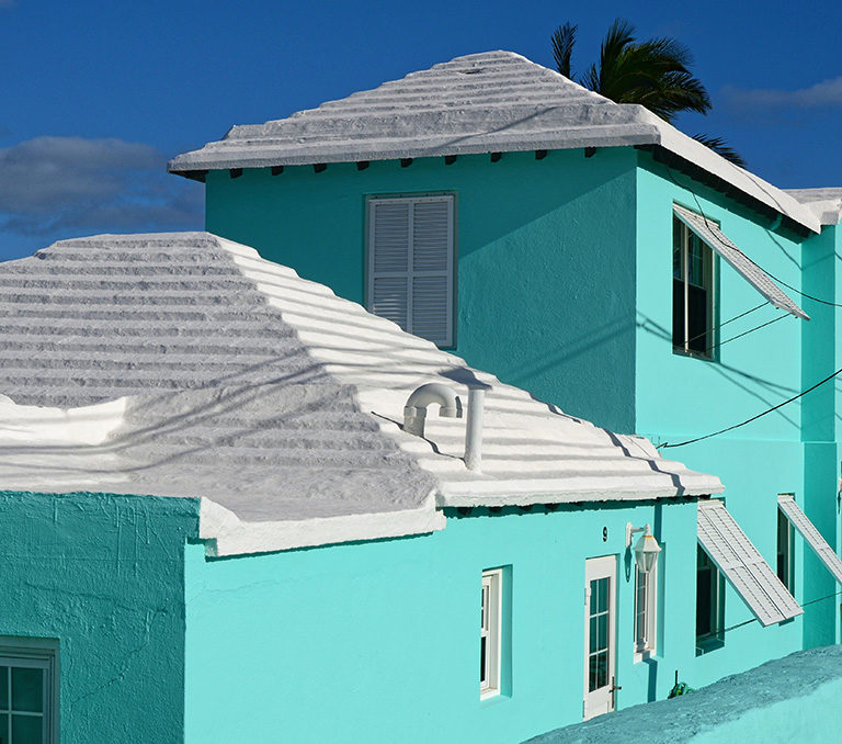 Bermuda Typical Roof and Shutters