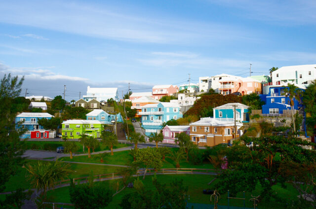 Bermuda hillside homes