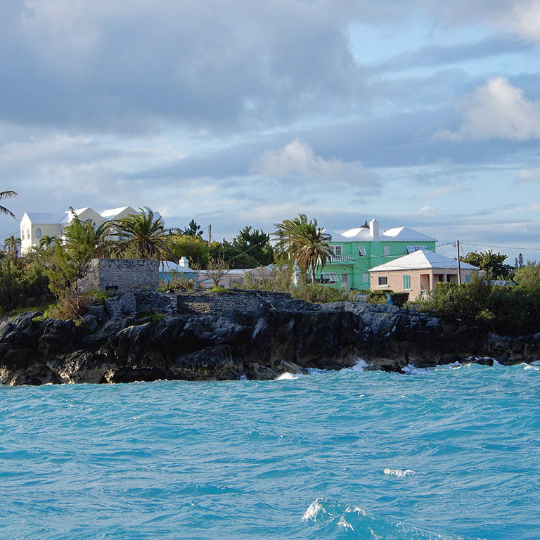 Entering the Cut to St. George's Harbour