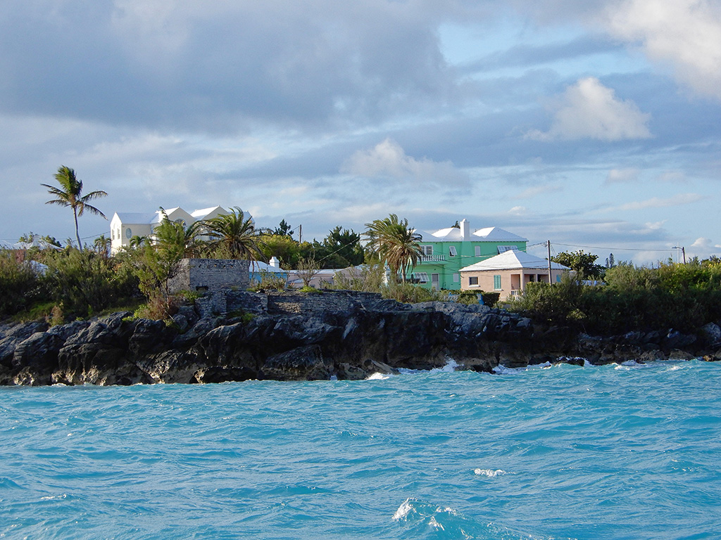 Entering the Cut to St. George's Harbour