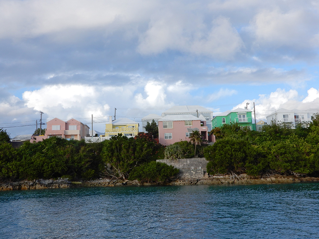 Entering the Cut to St. George's Harbour