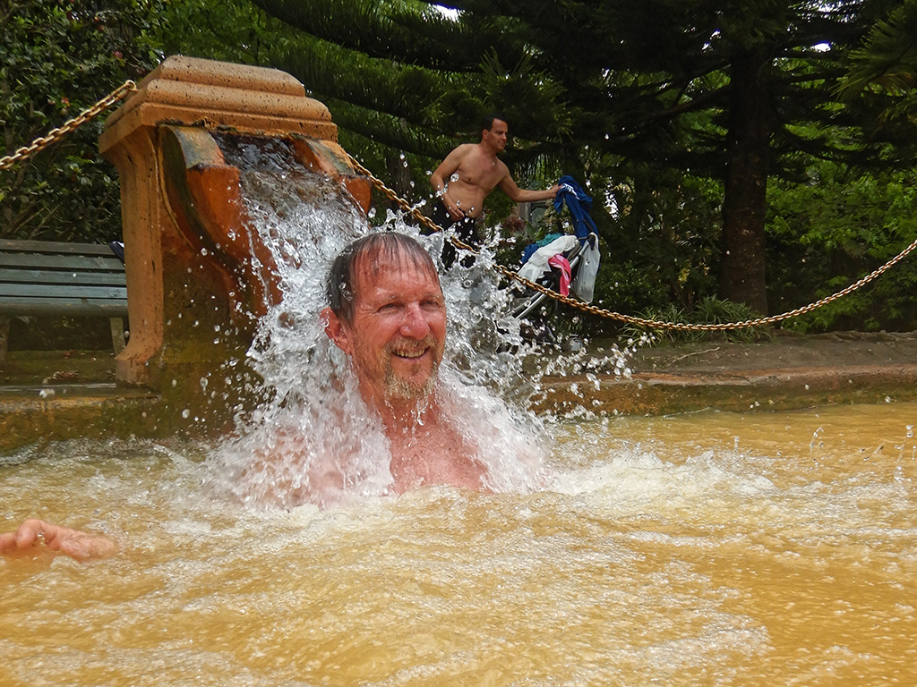 Furnas - Kevin in the Hot Spring