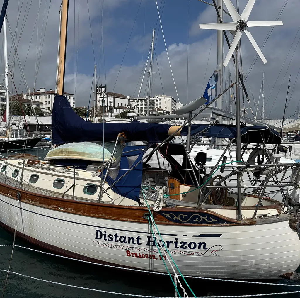 Distant Horizon Secured From The Winter