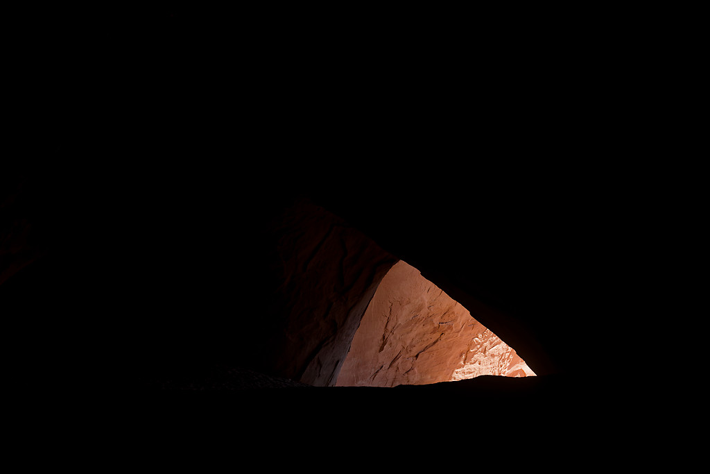 View From Inside Cave Looking Out