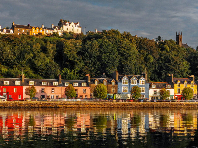Tobermory Building Reflections at Sunrise