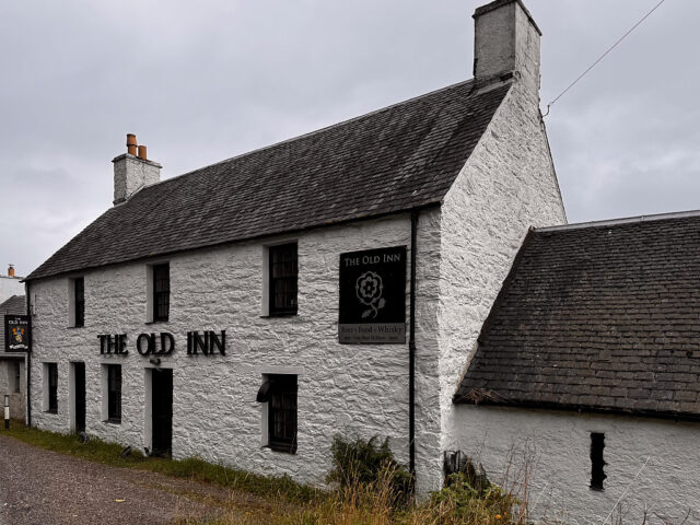 The Old Inn Building Exterior