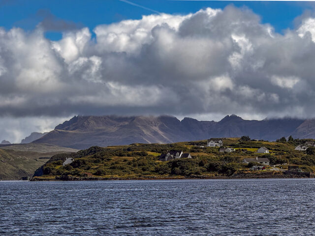 View of Black Cuillen In The Clouds